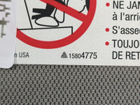 2015-2018 Chevrolet Silverado 2500 Sun Visor Shade Replacement Driver Left Mirror Fits Fits 2014 2015 2016 2017 2018 2019 OE