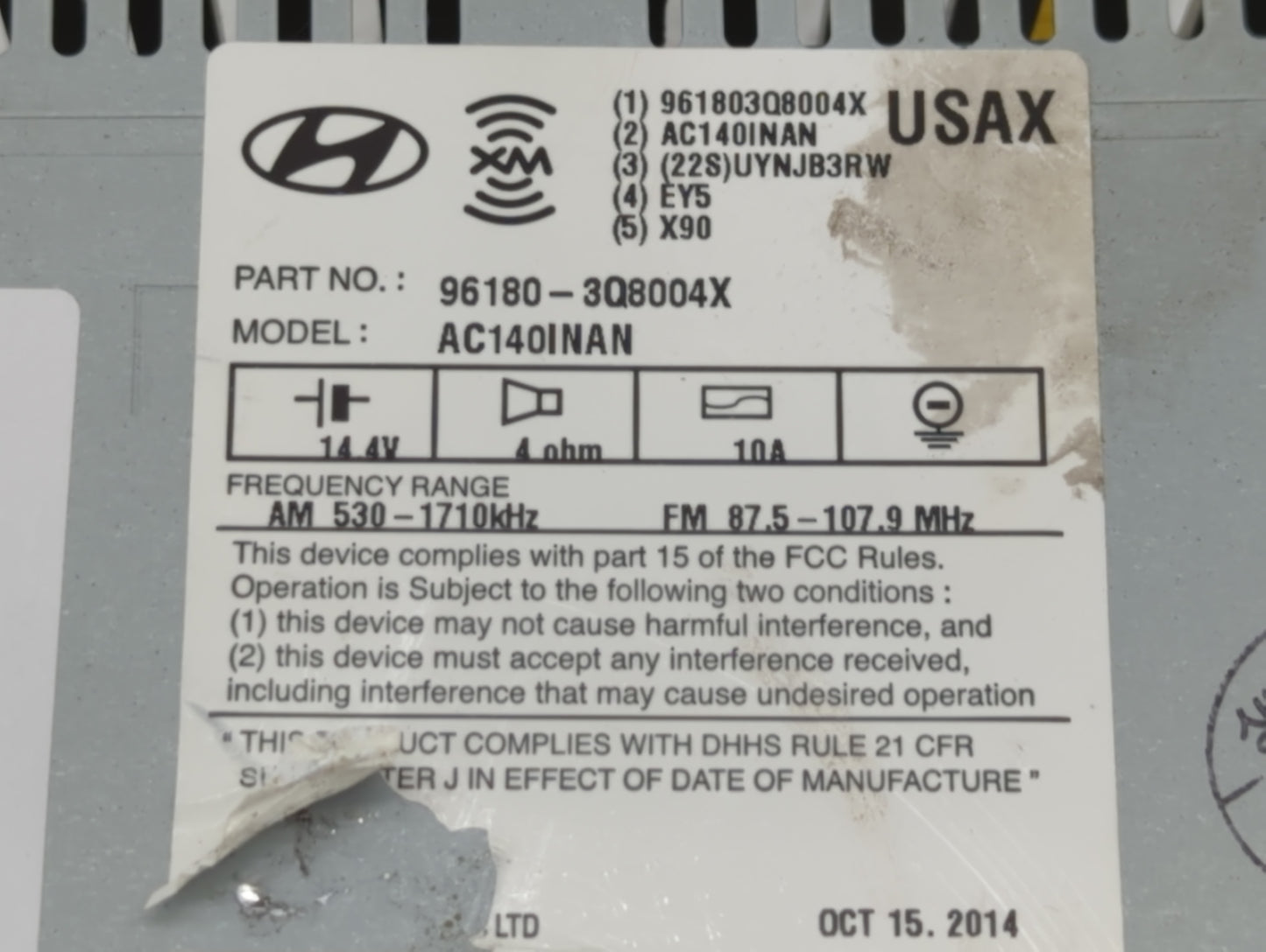 2019 Chevrolet Silverado 2500 Am Fm Cd Player Radio Receiver - Oemusedautoparts1.com