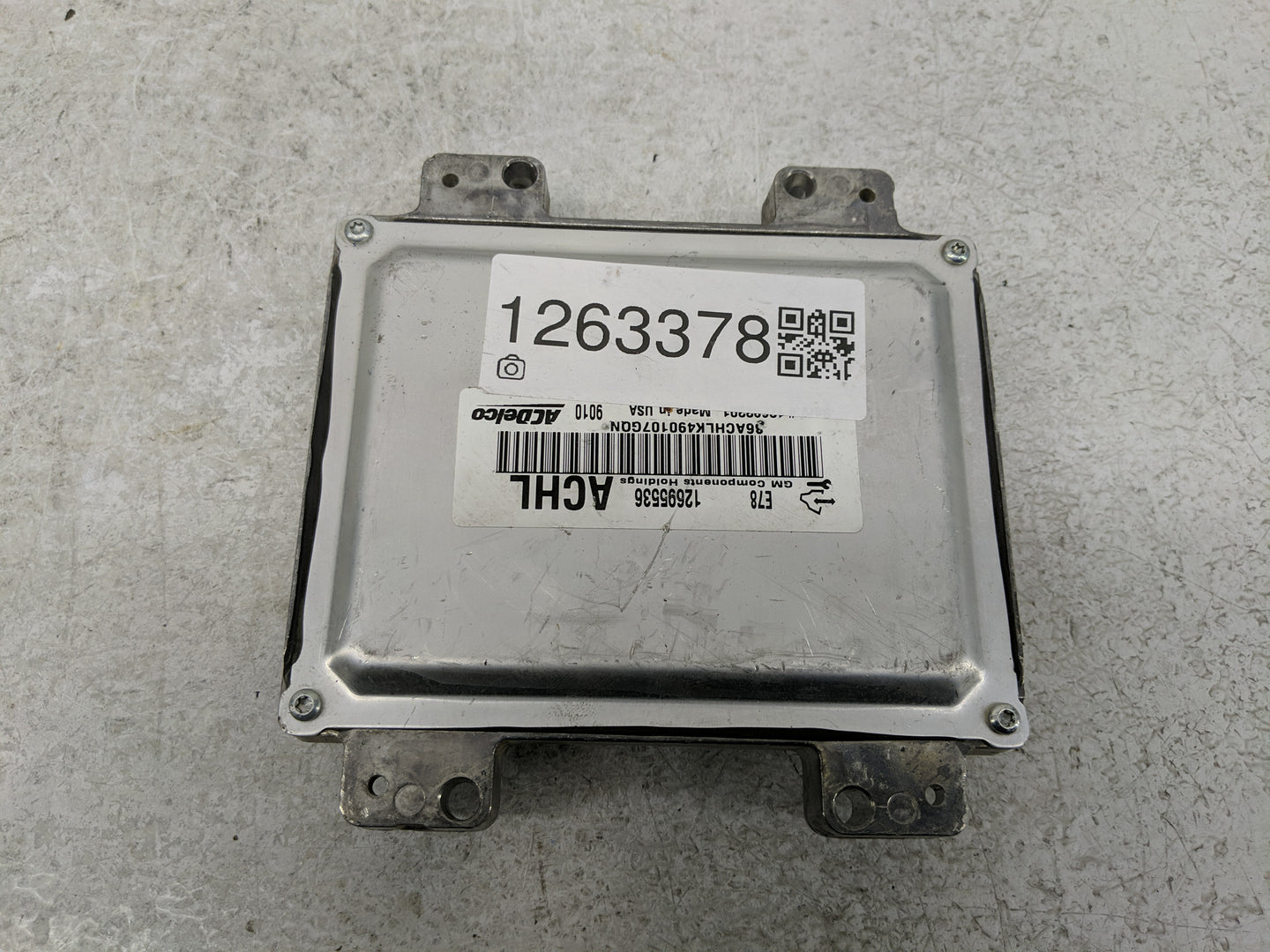 2017-2019 Chevrolet Sonic PCM Engine Control Computer ECU ECM PCU OEM P/N:12695536 Fits Fits 2017 2018 2019 2020 2021 OEM Us