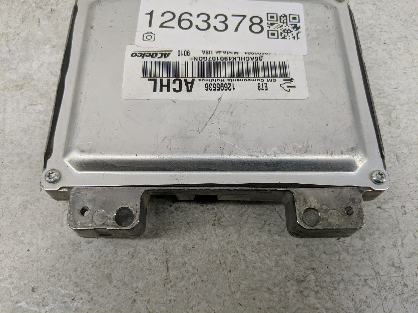 2017-2019 Chevrolet Sonic PCM Engine Control Computer ECU ECM PCU OEM P/N:12695536 Fits Fits 2017 2018 2019 2020 2021 OEM Us