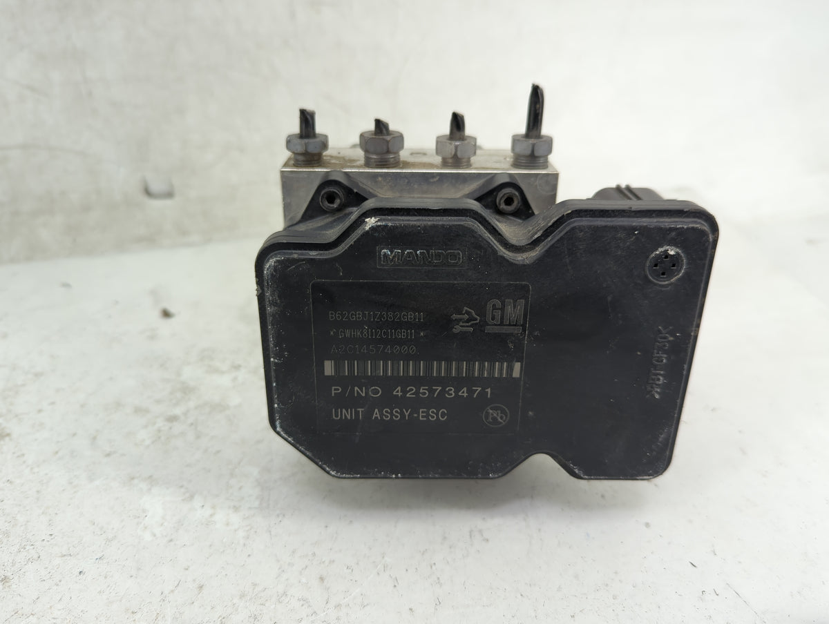 2017-2019 Chevrolet Sonic Anti-Lock Brake ABS Pump Module Actuator OEM P/N:42573471 Fits Fits 2017 2018 2019 OEM Used Auto P