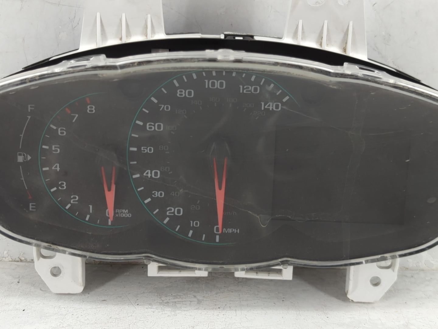 2017-2019 Chevrolet Sonic Instrument Cluster Speedometer Gauges P/N:42574339 Fits Fits 2017 2018 2019 OEM Used Auto Parts - 