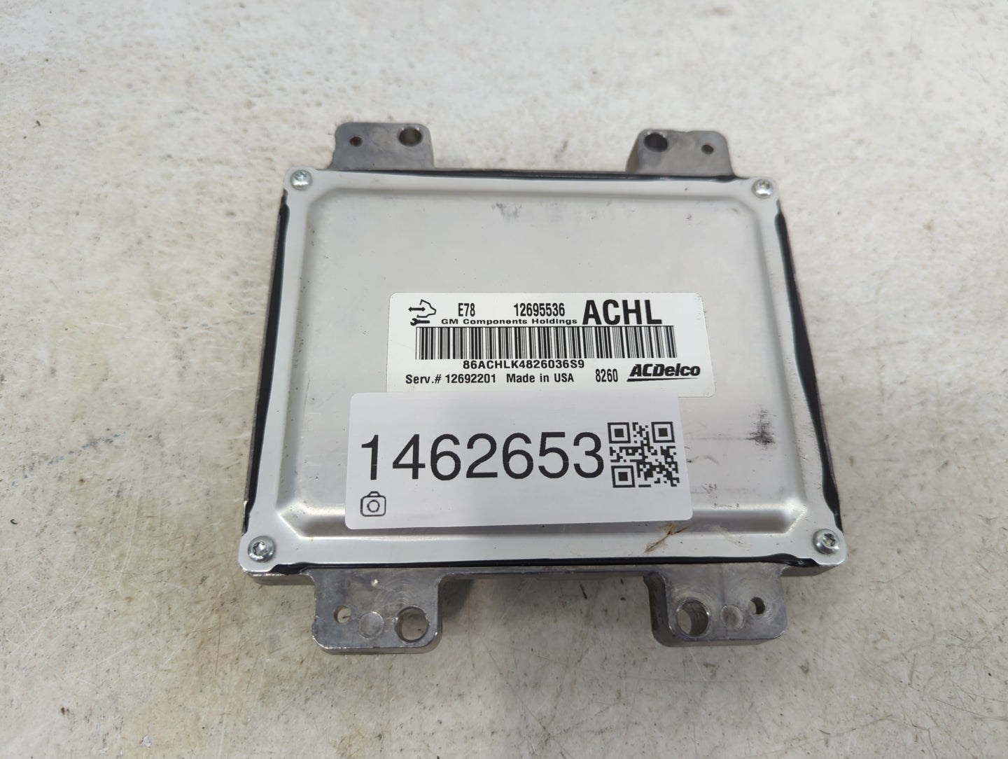 2017-2019 Chevrolet Sonic PCM Engine Control Computer ECU ECM PCU OEM P/N:12695536 12692201 Fits Fits 2017 2018 2019 2020 20