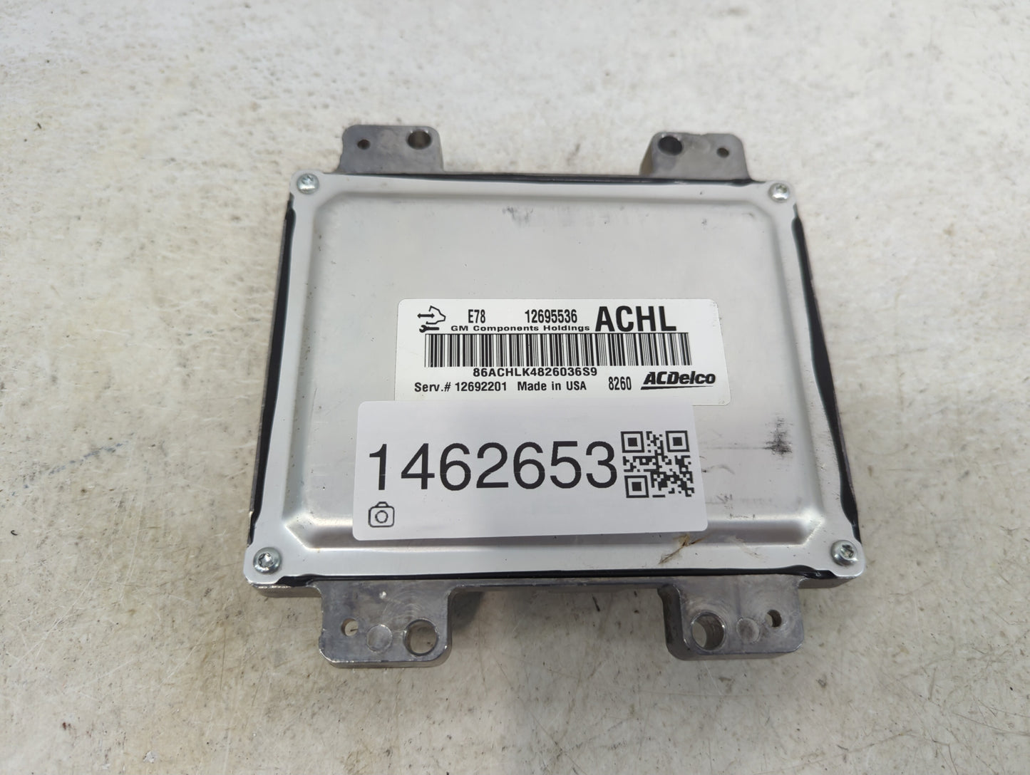 2017-2019 Chevrolet Sonic PCM Engine Control Computer ECU ECM PCU OEM P/N:12695536 12692201 Fits Fits 2017 2018 2019 2020 20