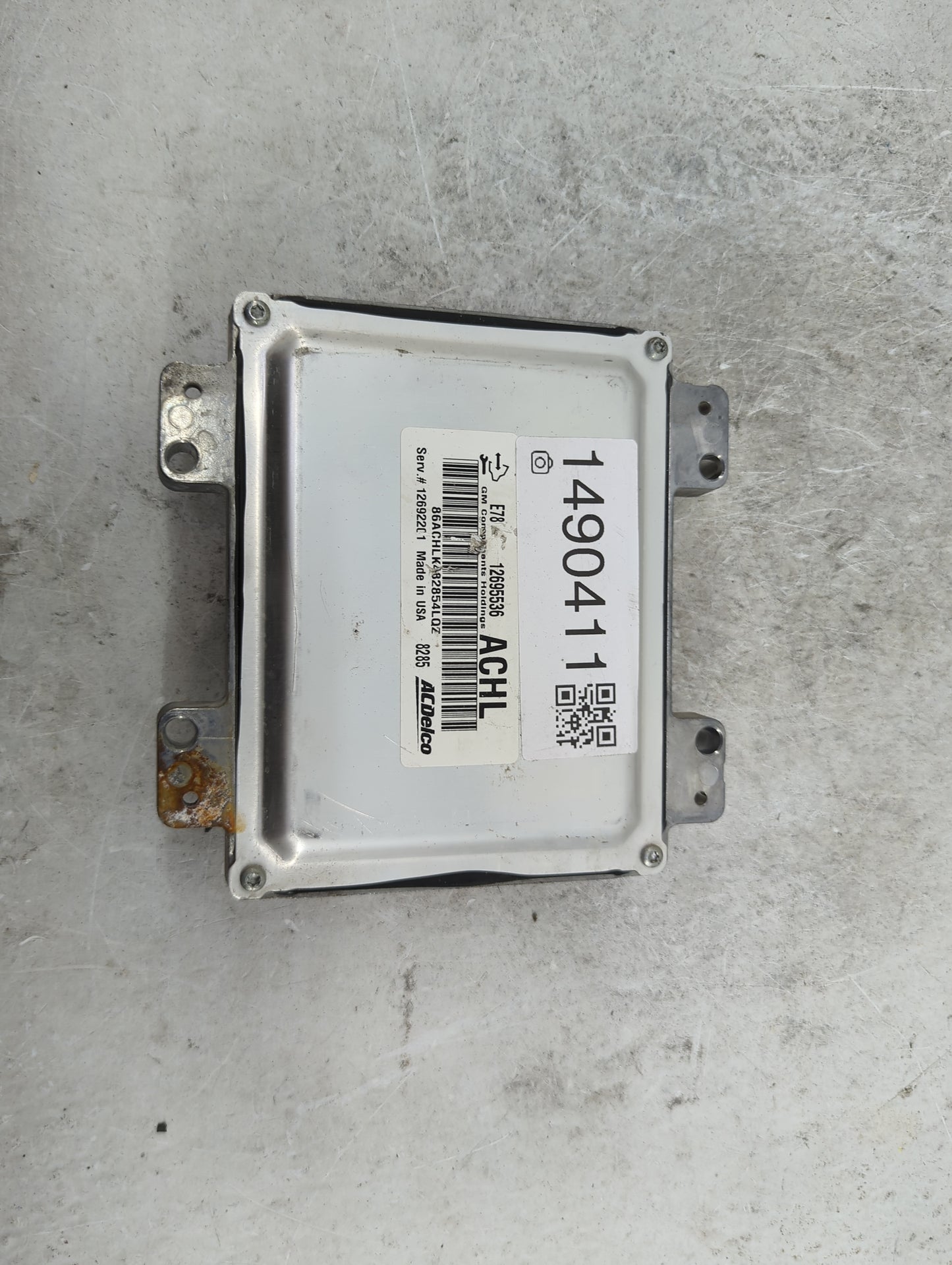 2017-2019 Chevrolet Sonic PCM Engine Control Computer ECU ECM PCU OEM P/N:12695536 12692201 Fits Fits 2017 2018 2019 2020 20