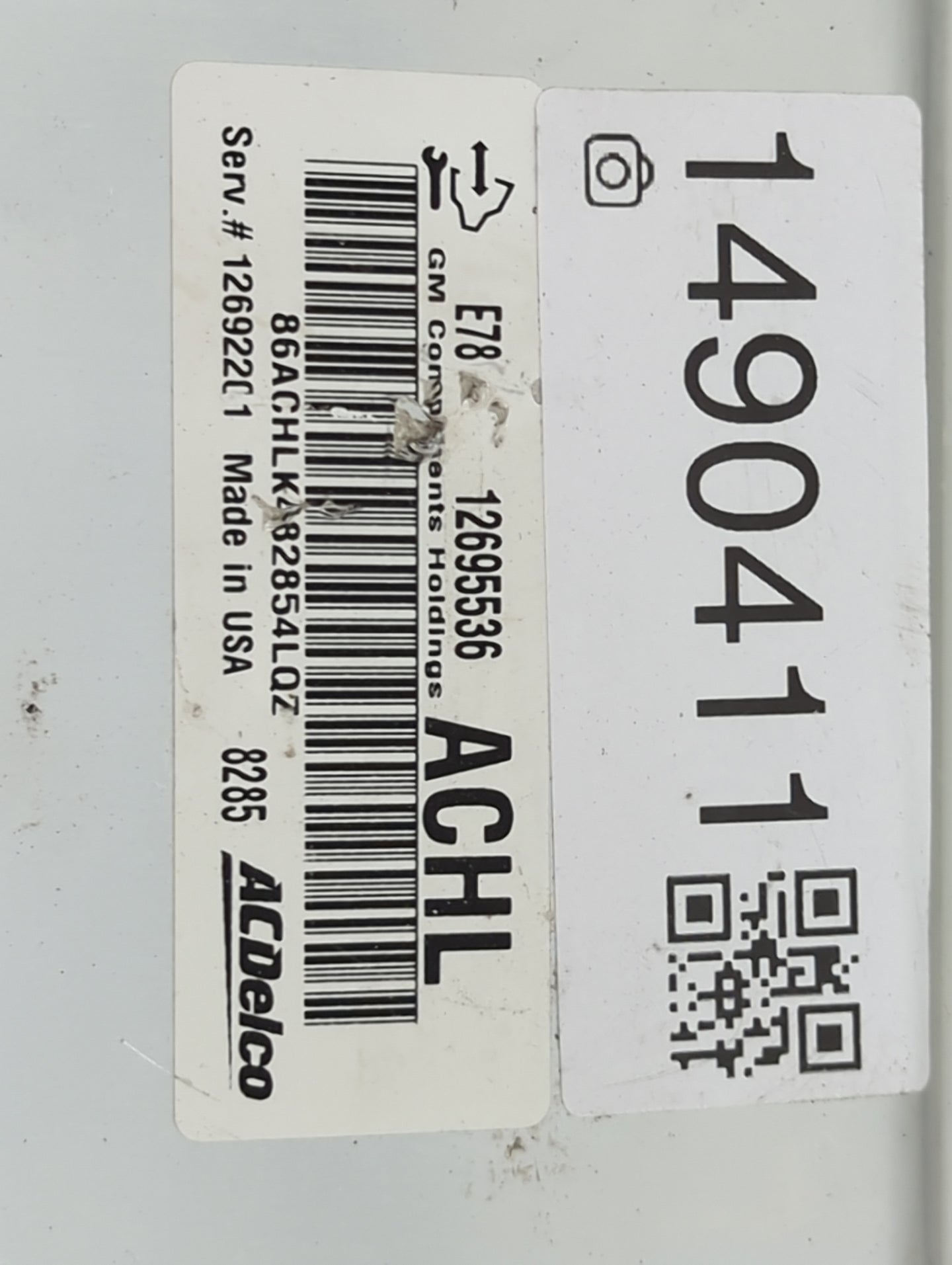 2017-2019 Chevrolet Sonic PCM Engine Control Computer ECU ECM PCU OEM P/N:12695536 12692201 Fits Fits 2017 2018 2019 2020 20