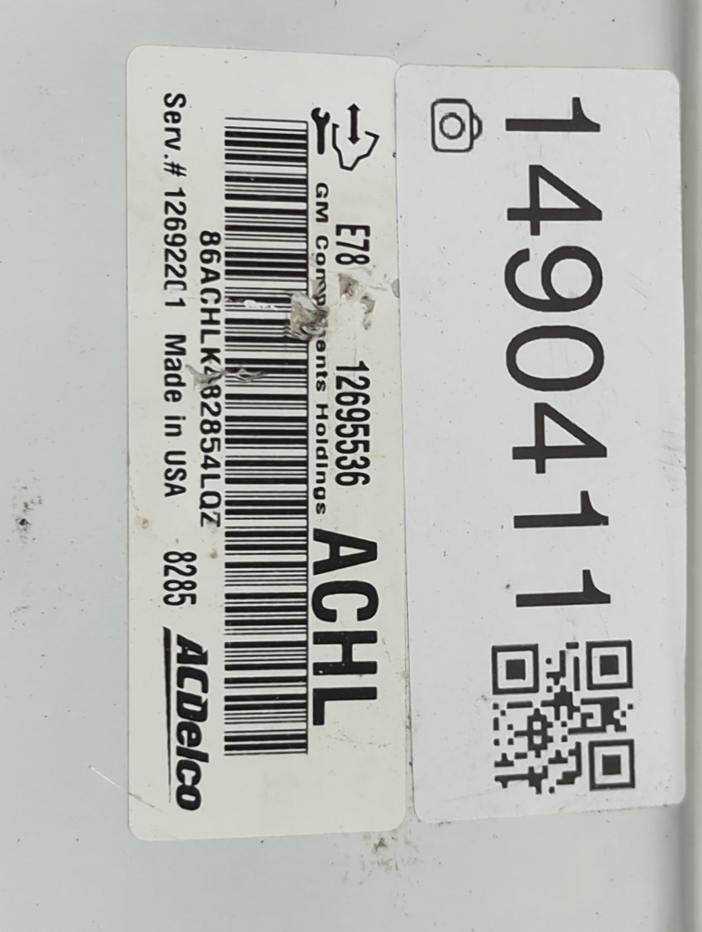 2017-2019 Chevrolet Sonic PCM Engine Control Computer ECU ECM PCU OEM P/N:12695536 12692201 Fits Fits 2017 2018 2019 2020 20