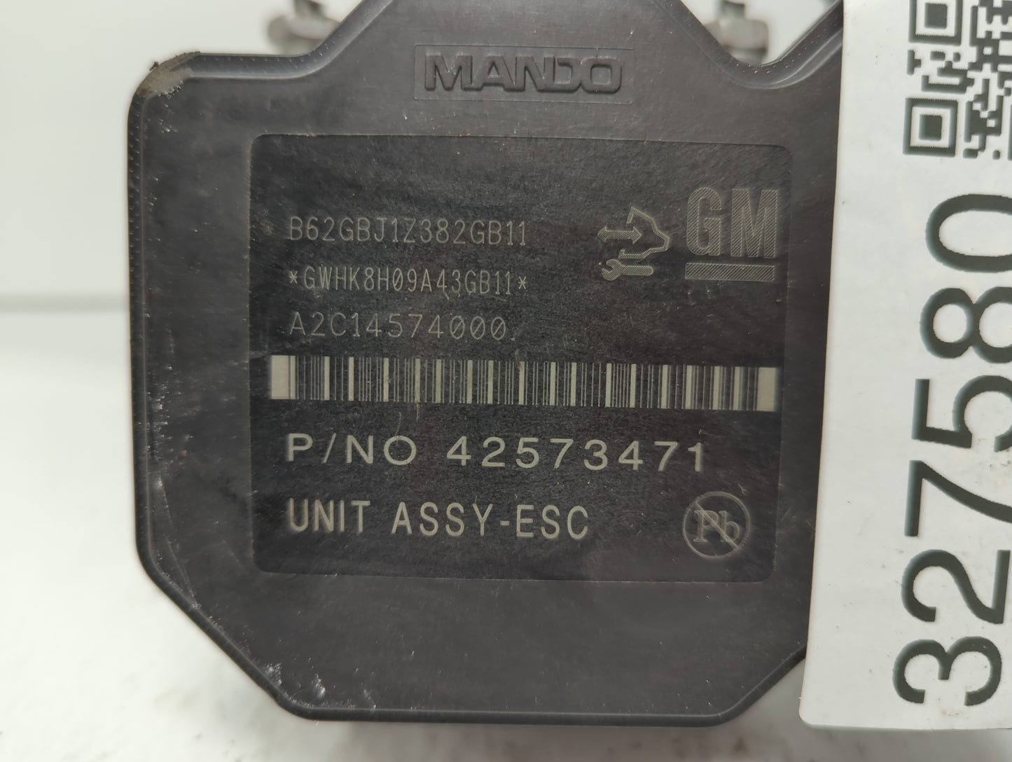 2017-2018 Chevrolet Sonic ABS Pump Control Module Replacement P/N:42573471 42520672 Fits Fits 2017 2018 OEM Used Auto Parts 