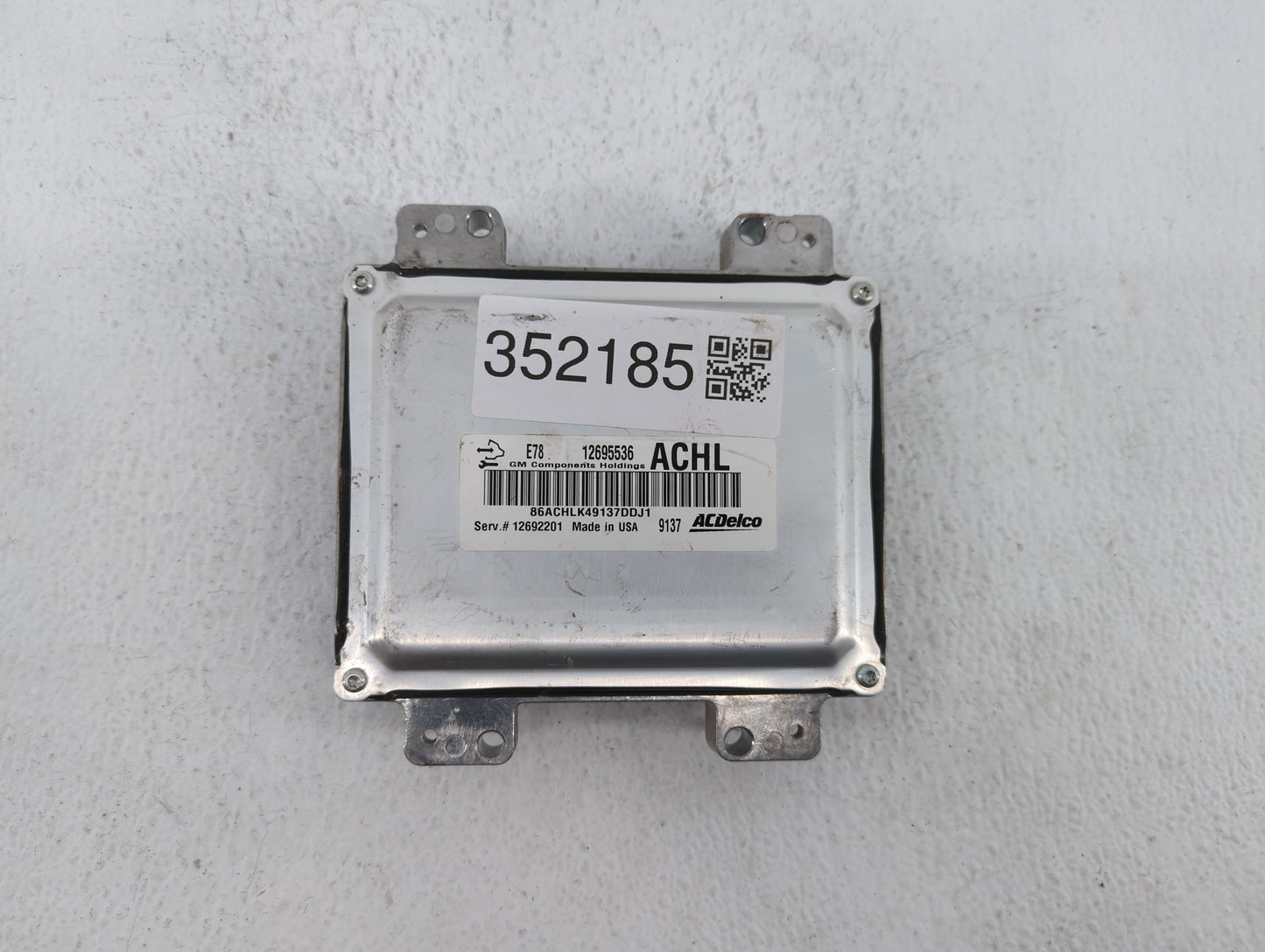 2017-2018 Chevrolet Sonic PCM Engine Control Computer ECU ECM PCU OEM P/N:12697793 12706635, 12679097 Fits Fits 2017 2018 20