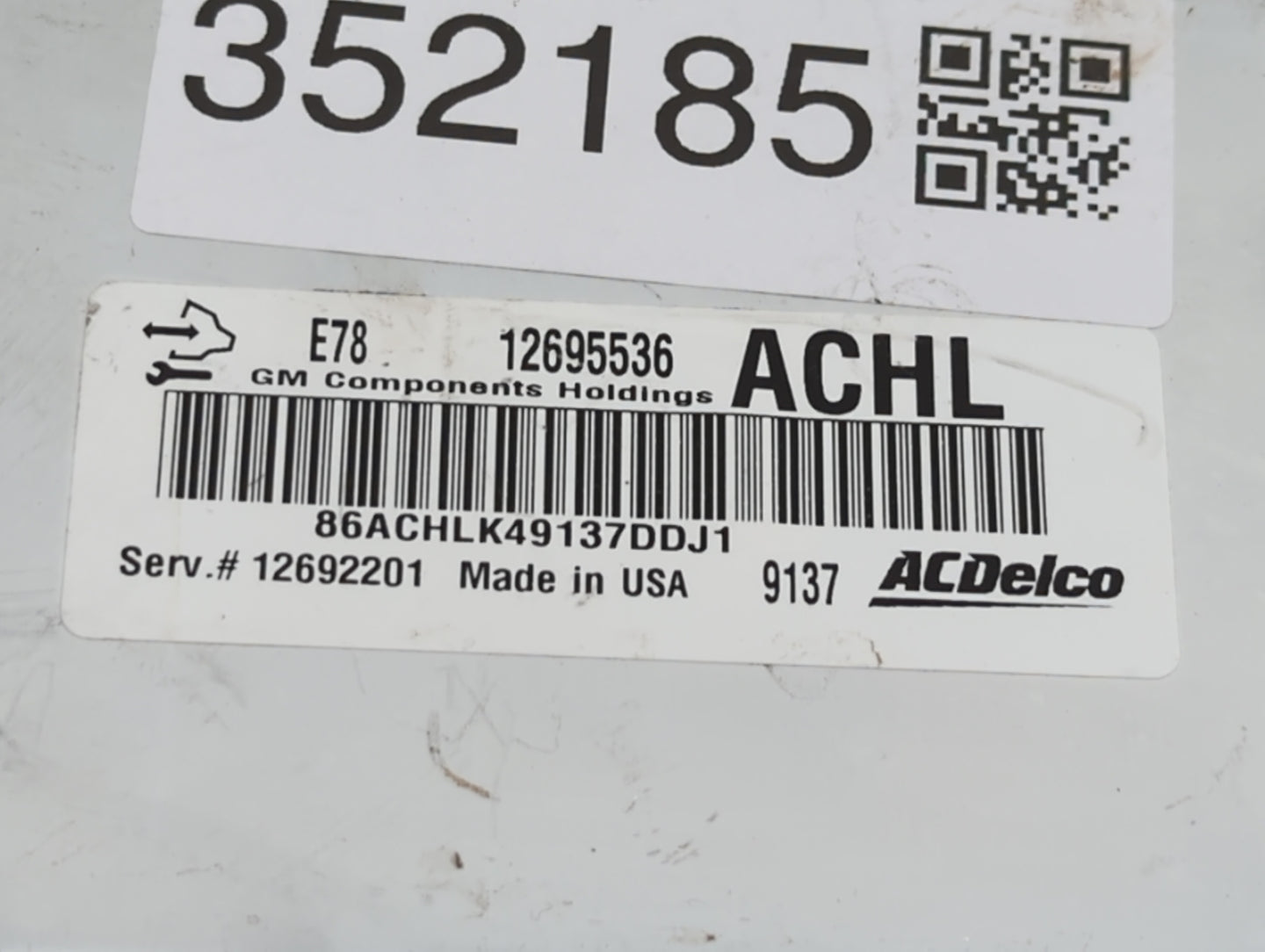 2017-2018 Chevrolet Sonic PCM Engine Control Computer ECU ECM PCU OEM P/N:12697793 12706635, 12679097 Fits Fits 2017 2018 20