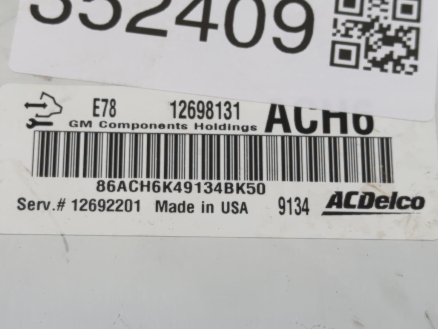 2017-2019 Chevrolet Sonic PCM Engine Control Computer ECU ECM PCU OEM P/N:12692201 12697793 Fits Fits 2017 2018 2019 2020 20