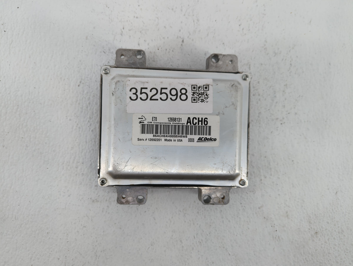 2017-2019 Chevrolet Sonic PCM Engine Control Computer ECU ECM PCU OEM P/N:12697793 12706635 Fits 2017 2018 2019 2020 2021 OE