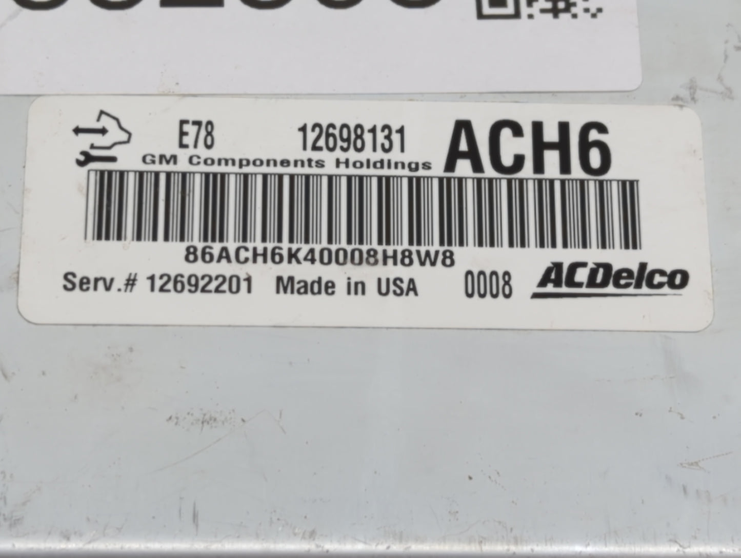 2017-2018 Chevrolet Sonic PCM Engine Control Computer ECU ECM PCU OEM P/N:12697793 12706635, 12679097 Fits Fits 2017 2018 20