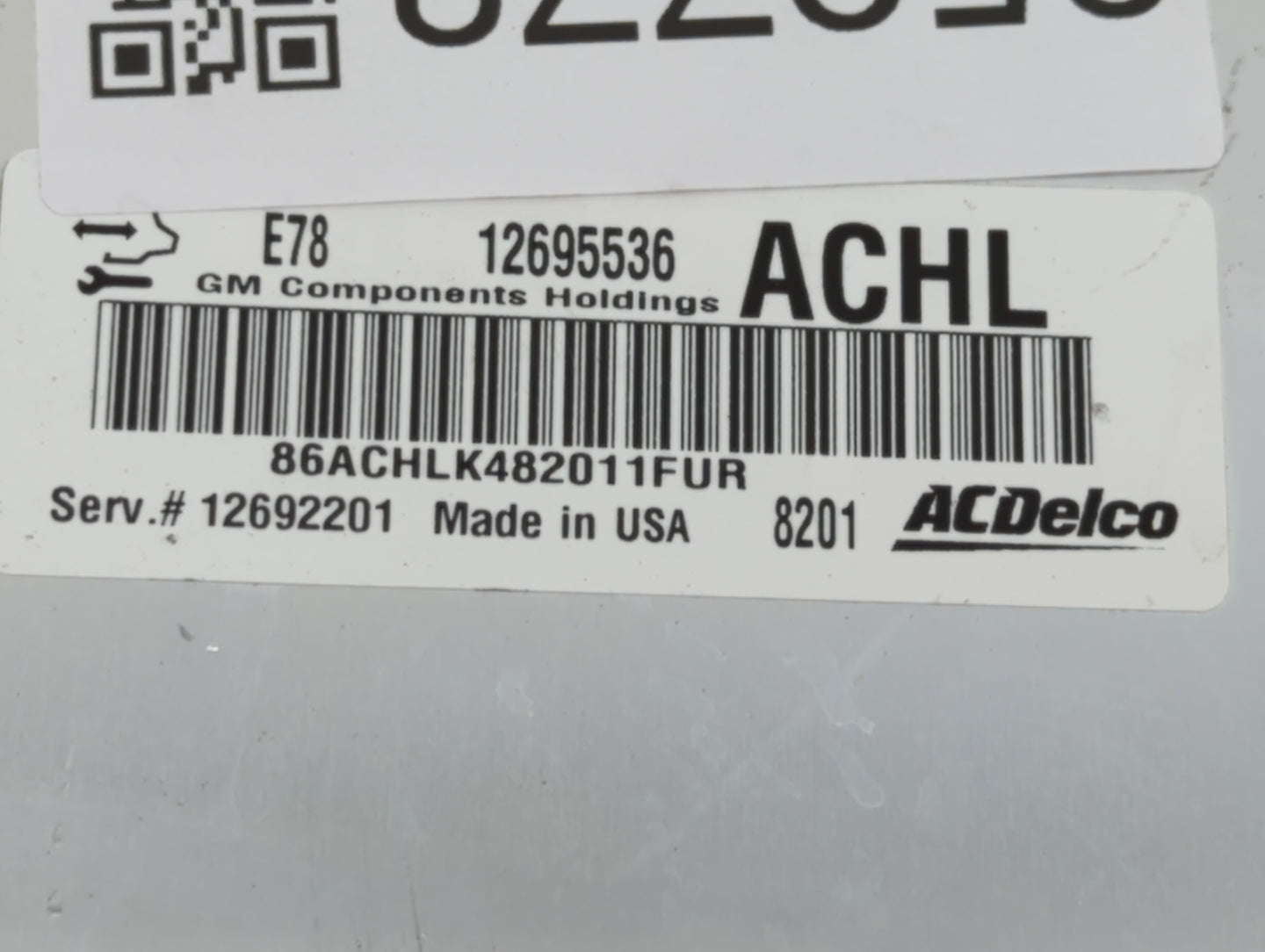 2017-2018 Chevrolet Sonic PCM Engine Control Computer ECU ECM PCU OEM P/N:12697793 12706635, 12679097 Fits Fits 2017 2018 20