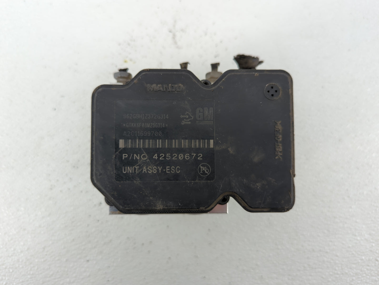 2017-2018 Chevrolet Sonic ABS Pump Control Module Replacement P/N:078286829 42573471, 42520672 Fits Fits 2017 2018 OEM Used 