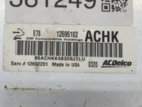 2017-2018 Chevrolet Sonic PCM Engine Control Computer ECU ECM PCU OEM P/N:12692201 12695536 Fits Fits 2017 2018 2019 OEM Use