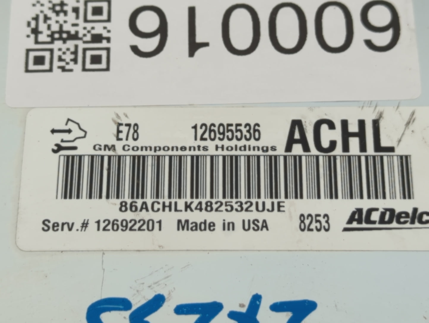 2017-2019 Chevrolet Sonic PCM Engine Control Computer ECU ECM PCU OEM P/N:12695536 Fits Fits 2017 2018 2019 2020 2021 OEM Us