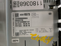 2019 Chevrolet Spark Radio AM FM Cd Player Receiver Replacement P/N:42670573 Fits OEM Used Auto Parts - Oemusedautoparts1.co
