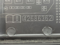 2017-2019 Chevrolet Spark Fusebox Fuse Box Panel Relay Module P/N:42686362 Fits Fits 2017 2018 2019 OEM Used Auto Parts - Oe