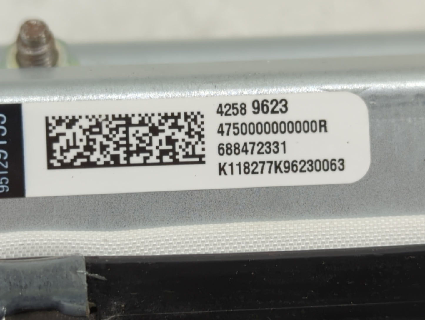2019 Chevrolet Spark Passenger Curtain Air Bag Oem - Oemusedautoparts1.com