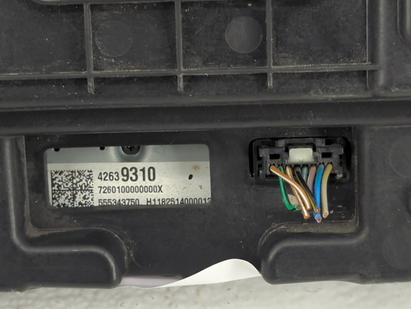 2019 Chevrolet Spark Radio AM FM Cd Player Receiver Replacement P/N:42679963 42639310, ID7SS Fits OEM Used Auto Parts - Oemu