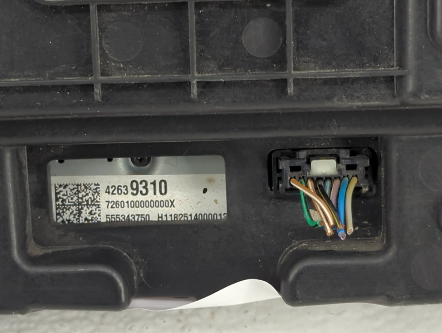 2019 Chevrolet Spark Radio AM FM Cd Player Receiver Replacement P/N:42679963 42639310, ID7SS Fits OEM Used Auto Parts - Oemu
