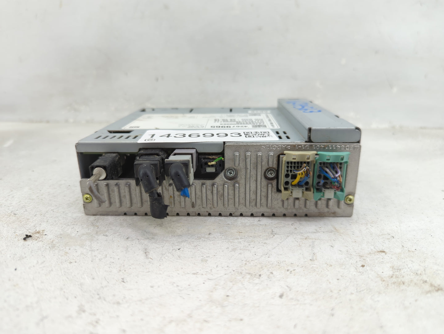 2019 Chevrolet Spark Radio AM FM Cd Player Receiver Replacement P/N:42679965 555343750, ID7SF Fits OEM Used Auto Parts - Oem