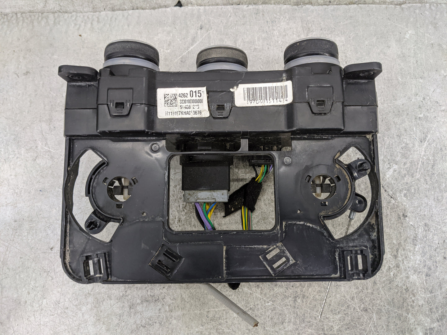 2019-2022 Chevrolet Spark Climate Control Module Temperature AC/Heater Replacement P/N:4262015 323010000000X Fits OEM Used A