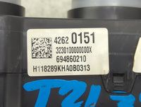 2019-2022 Chevrolet Spark Climate Control Module Temperature AC/Heater Replacement P/N:42620151 3230100000X Fits OEM Used Au