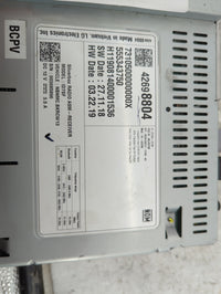 2019 Chevrolet Spark Radio AM FM Cd Player Receiver Replacement P/N:42698804 555343750, H119081400001536, 9C1X0981-685896 Fi