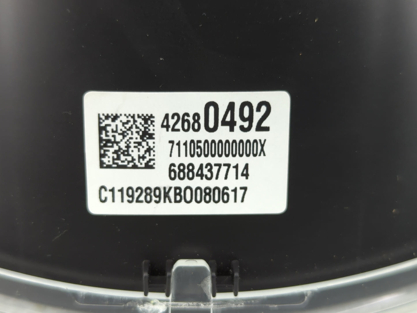 2019-2021 Chevrolet Spark Instrument Cluster Speedometer Gauges P/N:42680492 Fits Fits 2019 2020 2021 OEM Used Auto Parts - 