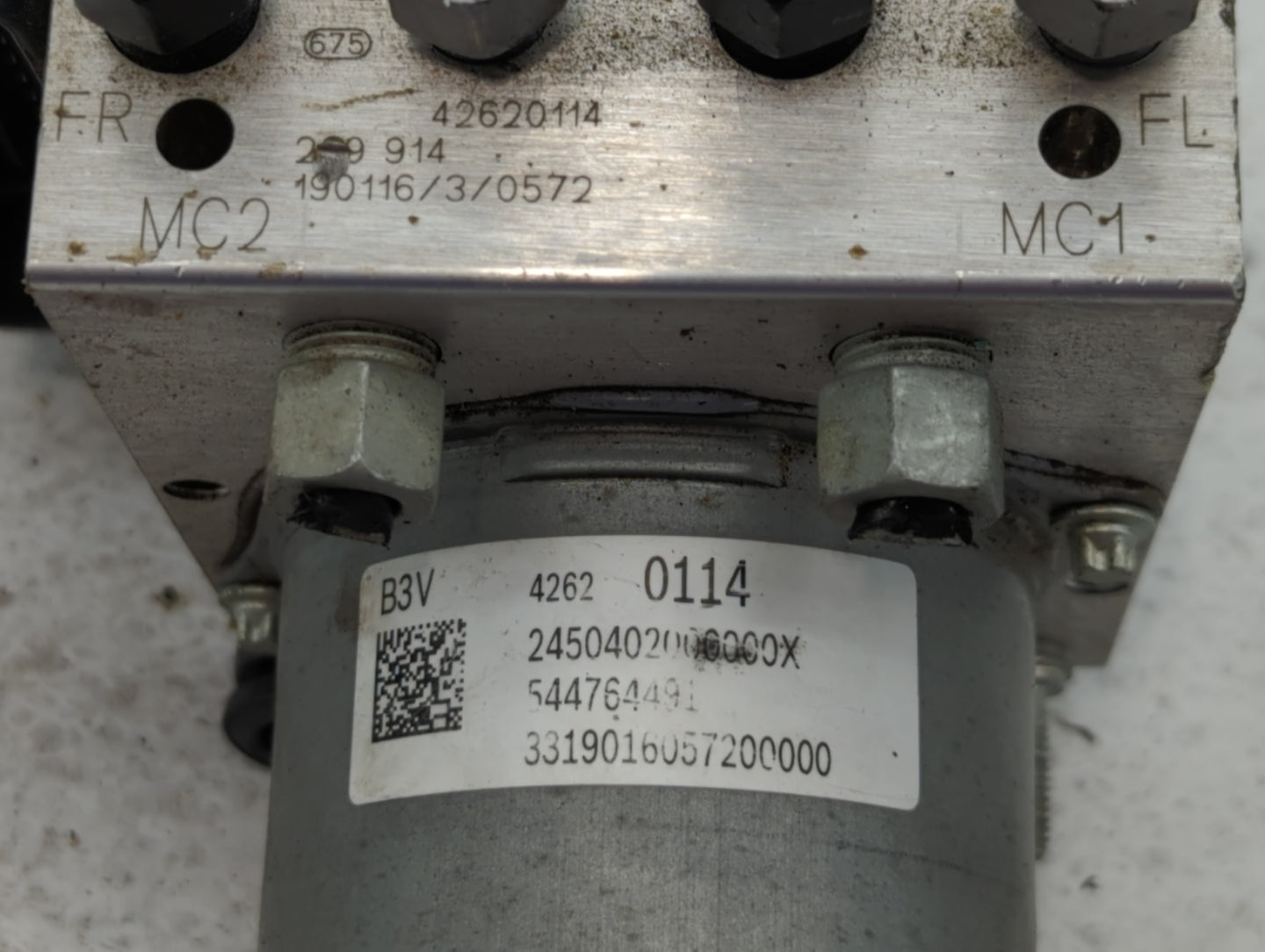 2019-2022 Chevrolet Spark ABS Pump Control Module Replacement P/N:42620114 Fits Fits 2019 2020 2021 2022 OEM Used Auto Parts