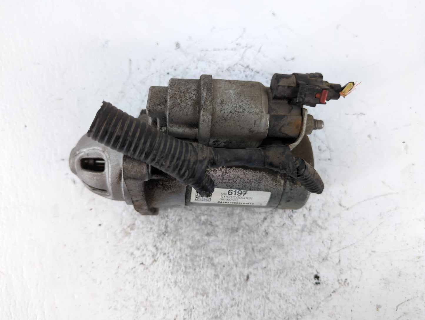 2018-2022 Chevrolet Spark Car Starter Motor Solenoid OEM P/N:12686197 Fits Fits 2018 2019 2020 2021 2022 OEM Used Auto Parts