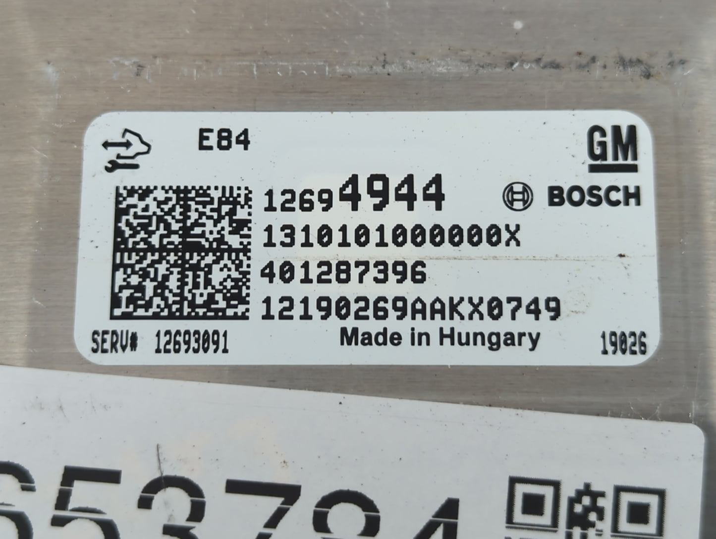 2019-2022 Chevrolet Spark PCM Engine Control Computer ECU ECM PCU OEM P/N:12694944 Fits Fits 2019 2020 2021 2022 OEM Used Au