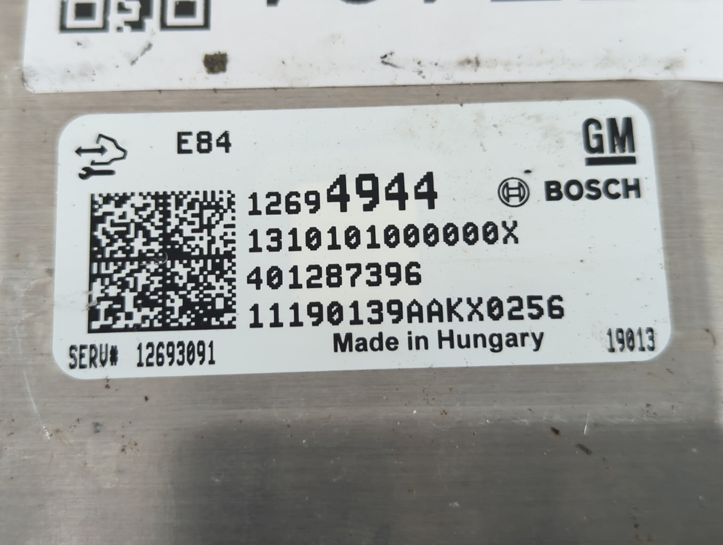 2019-2022 Chevrolet Spark PCM Engine Control Computer ECU ECM PCU OEM P/N:12694944 Fits Fits 2019 2020 2021 2022 OEM Used Au