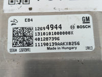 2019-2022 Chevrolet Spark PCM Engine Control Computer ECU ECM PCU OEM P/N:12694944 Fits Fits 2019 2020 2021 2022 OEM Used Au