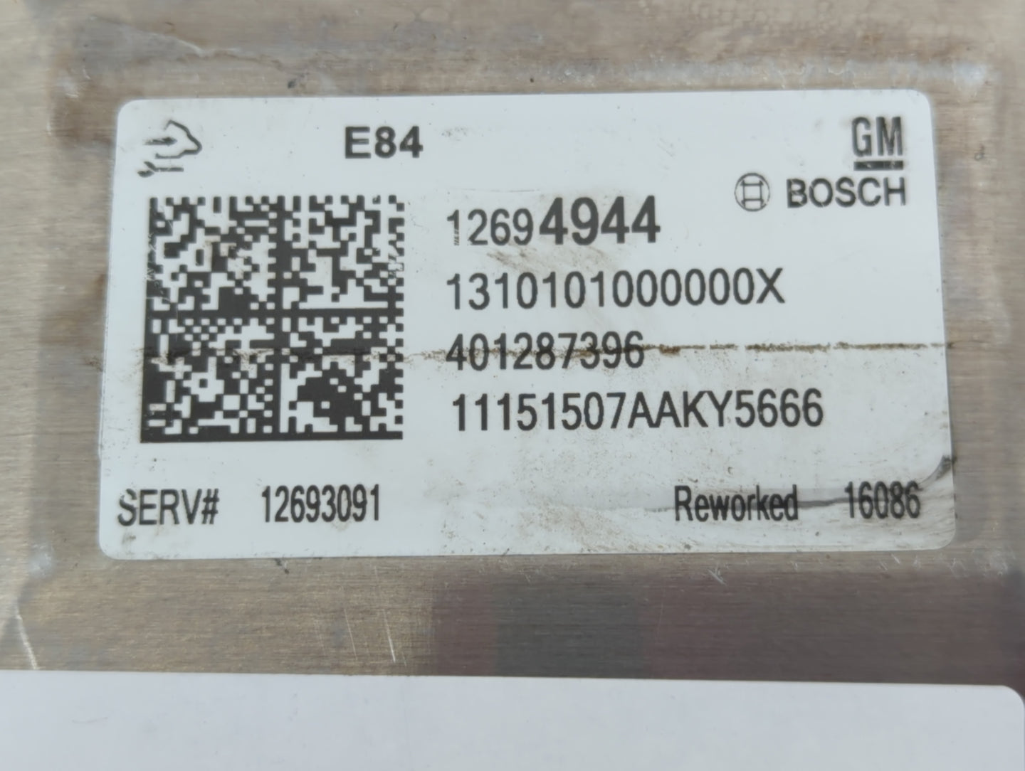 2019-2022 Chevrolet Spark PCM Engine Control Computer ECU ECM PCU OEM P/N:12694944 Fits Fits 2019 2020 2021 2022 OEM Used Au