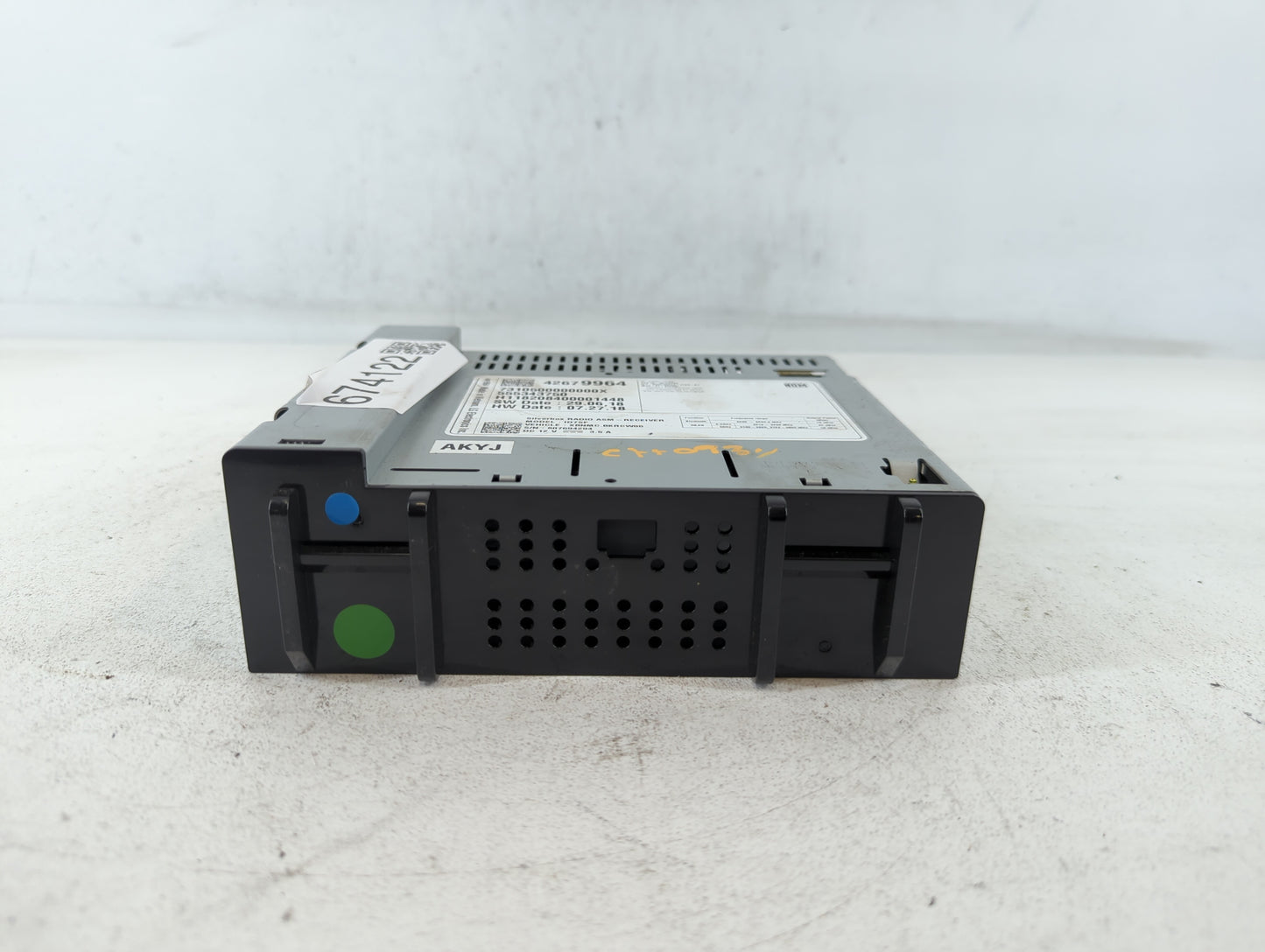 2019-2019 Chevrolet Spark Am Fm Cd Player Radio Receiver - Oemusedautoparts1.com