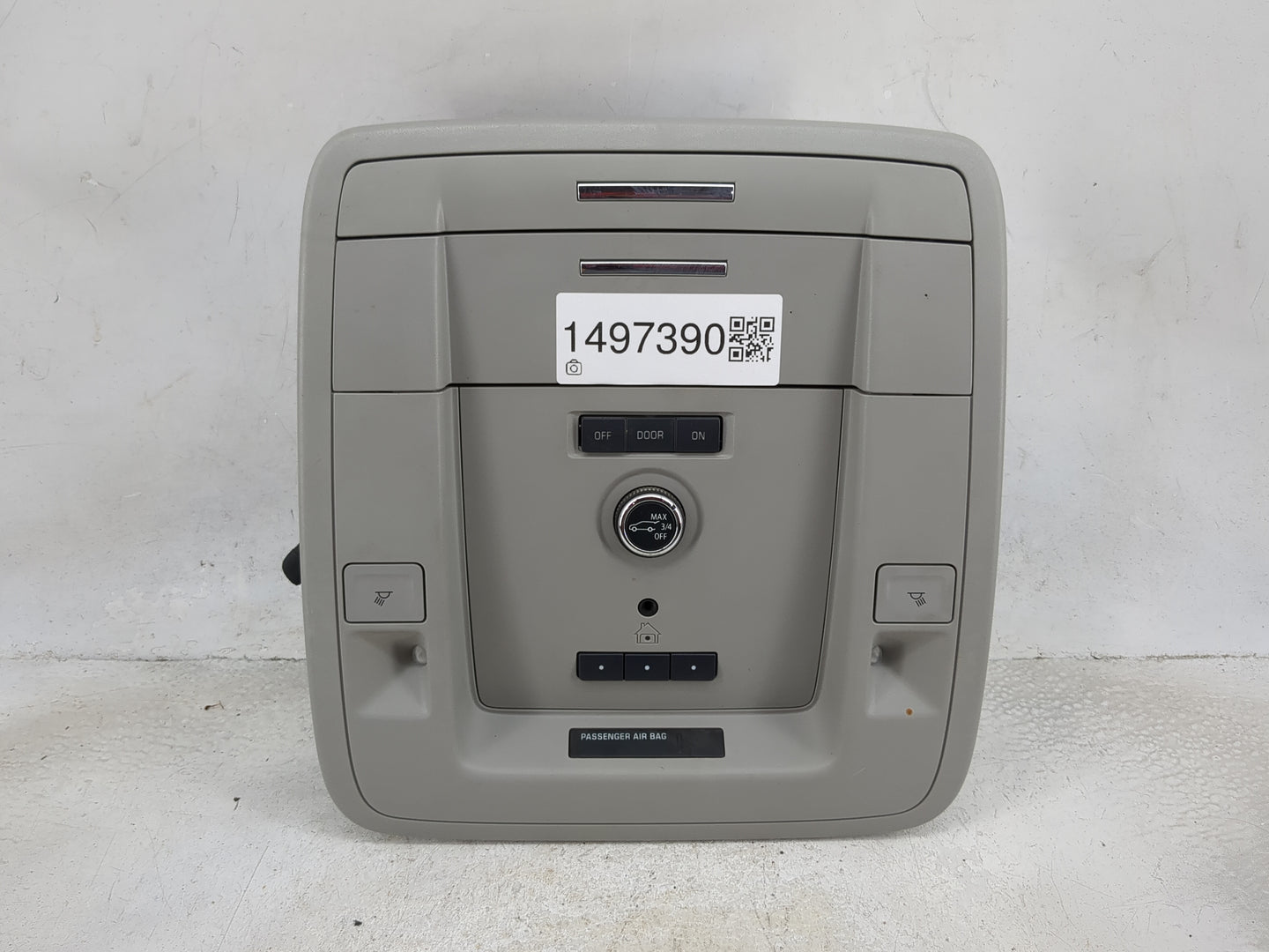 Chevrolet Suburban 1500 Overhead Roof Console Gray - Oemusedautoparts1.com
