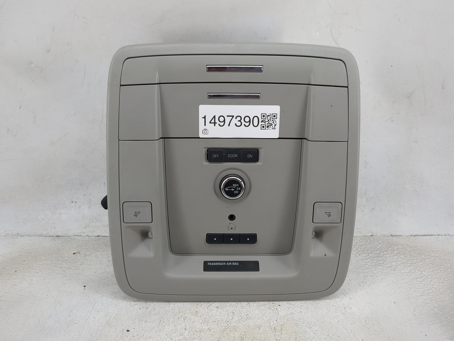 Chevrolet Suburban 1500 Overhead Roof Console Gray - Oemusedautoparts1.com