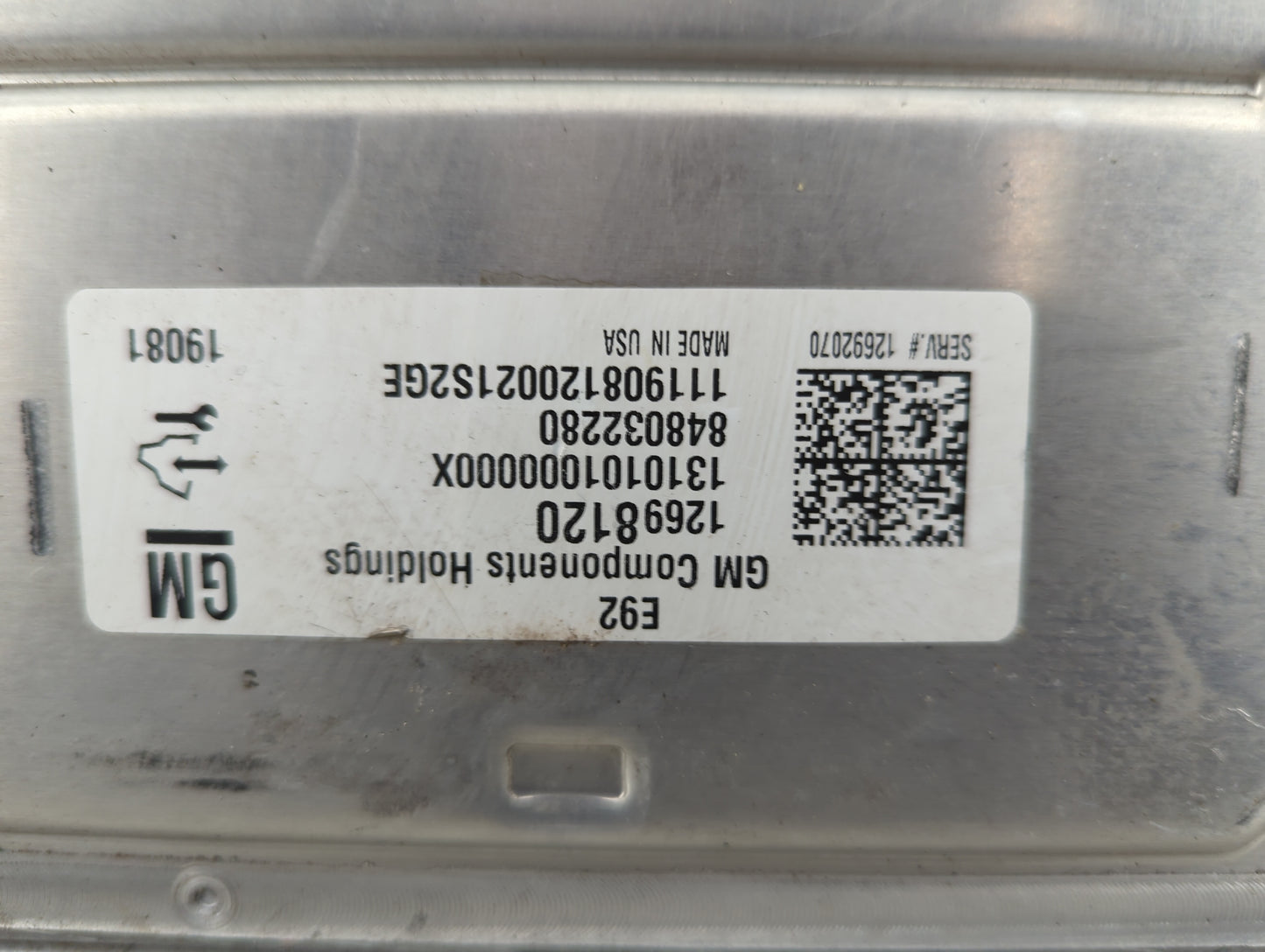 2019-2020 Chevrolet Tahoe PCM Engine Control Computer ECU ECM PCU OEM P/N:12698120 Fits Fits 2018 2019 2020 2021 OEM Used Au