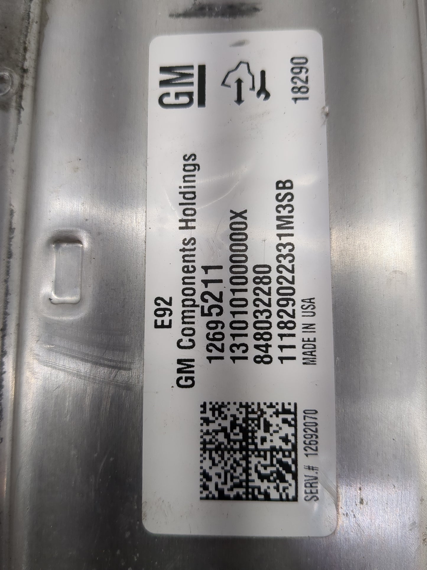 2019-2020 Chevrolet Tahoe PCM Engine Control Computer ECU ECM PCU OEM P/N:12695211 Fits Fits 2018 2019 2020 2021 OEM Used Au