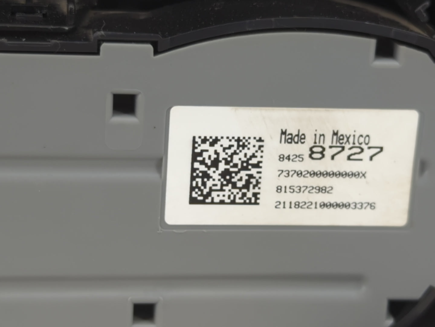 2019 Chevrolet Tahoe Climate Control Module Temperature AC/Heater Replacement P/N:84258727 815372982 Fits OEM Used Auto Part