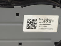 2019 Chevrolet Tahoe Climate Control Module Temperature AC/Heater Replacement P/N:84258727 815372982 Fits OEM Used Auto Part