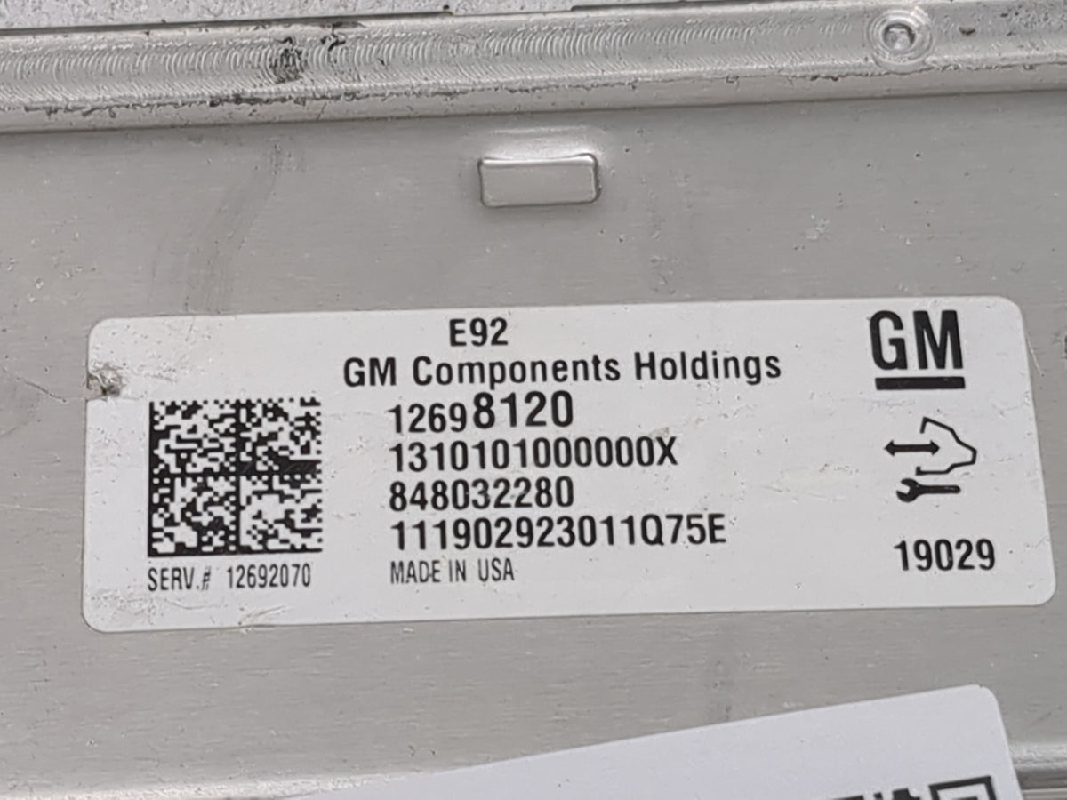 2019-2020 Chevrolet Tahoe PCM Engine Control Computer ECU ECM PCU OEM P/N:12698120 12692070 Fits Fits 2018 2019 2020 2021 OE