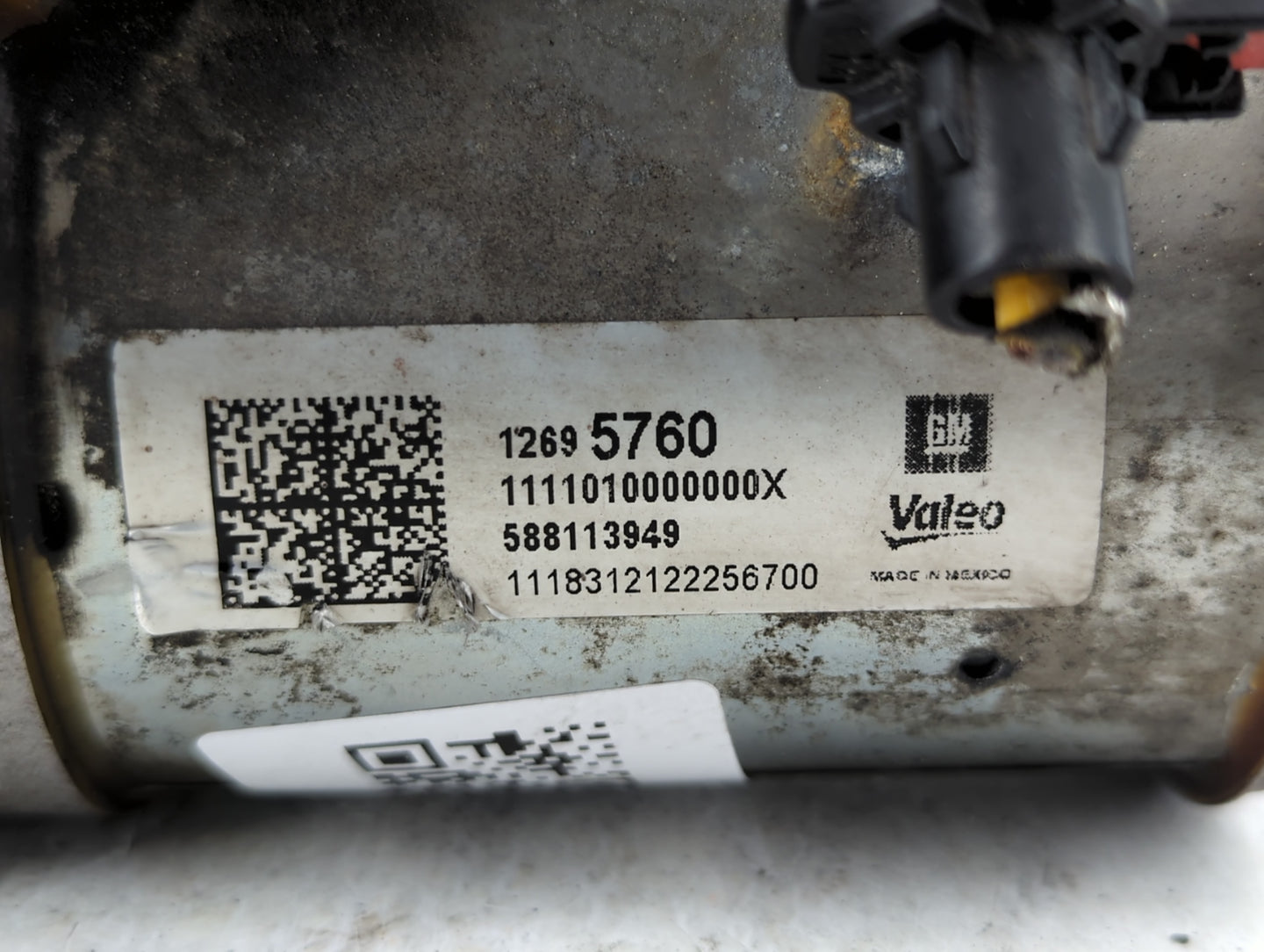 2015-2020 Chevrolet Tahoe Car Starter Motor Solenoid OEM P/N:12695760 Fits Fits 2014 2015 2016 2017 2018 2019 2020 OEM Used 