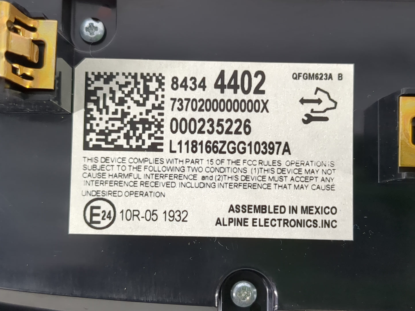 2018-2022 Chevrolet Traverse Climate Control Module Temperature AC/Heater Replacement P/N:84344402 Fits OEM Used Auto Parts 