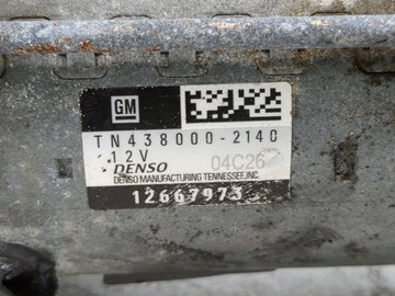 2018-2022 Chevrolet Traverse Car Starter Motor Solenoid OEM P/N:12667973 TN438000-2140 Fits OEM Used Auto Parts