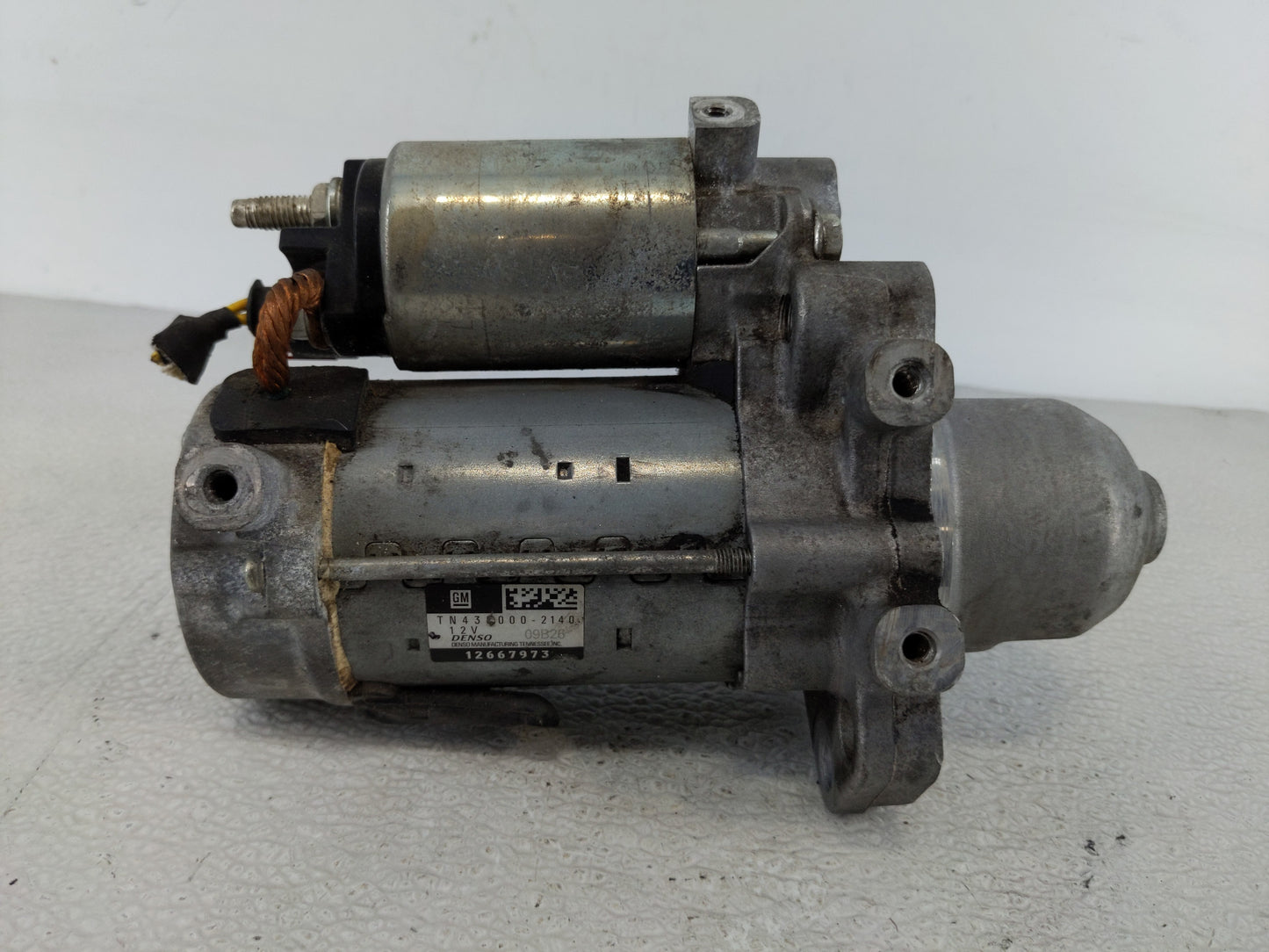 2018-2022 Chevrolet Traverse Car Starter Motor Solenoid OEM P/N:TN43000-2140 12667973 Fits Fits 2016 2017 2018 2019 2020 202