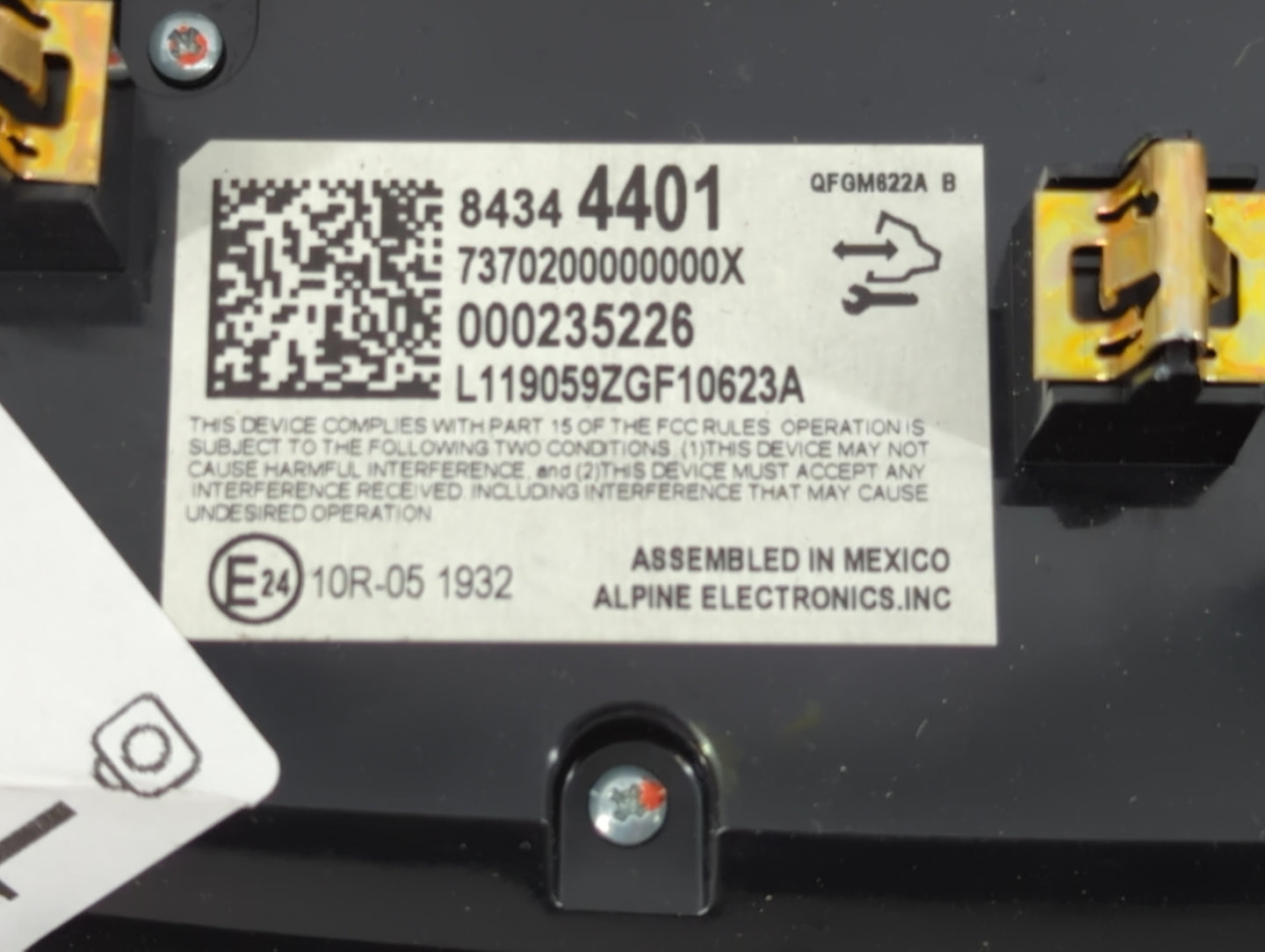 2018-2022 Chevrolet Traverse Climate Control Module Temperature AC/Heater Replacement P/N:84344401 Fits OEM Used Auto Parts 